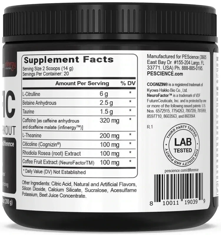 Prolific Pre-Workout