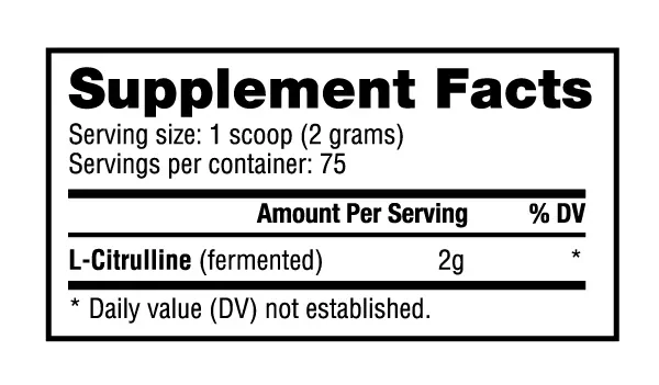 Citrulline Powder 150g