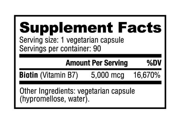 Biotin Vitamin B-7