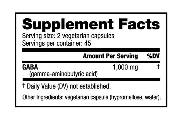 GABA 500mg