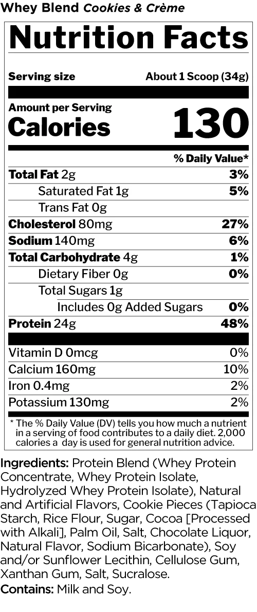Rule 1 Whey Blend 5lb