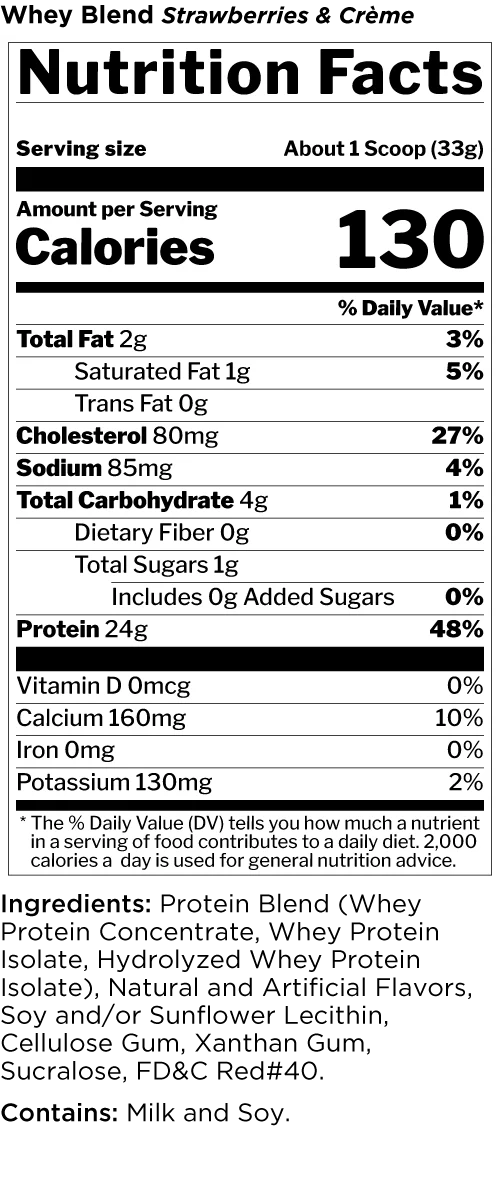 Rule 1 Whey Blend 5lb