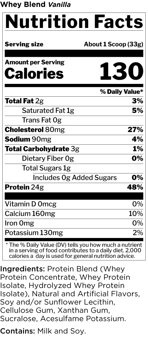 Rule 1 Whey Blend 5lb